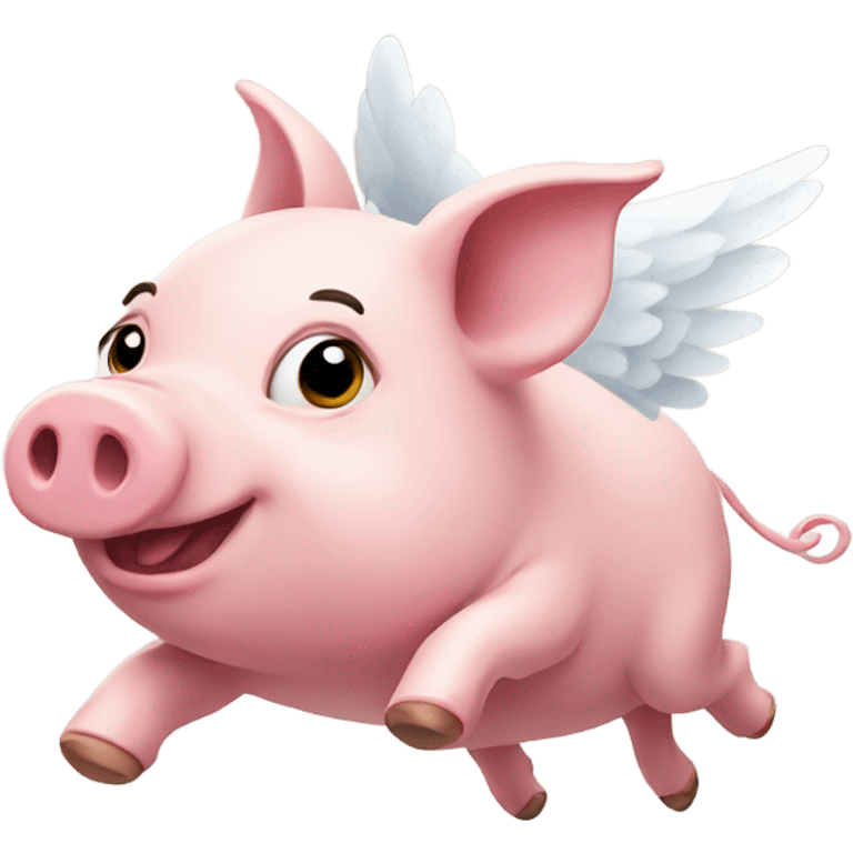 flying pig emoji