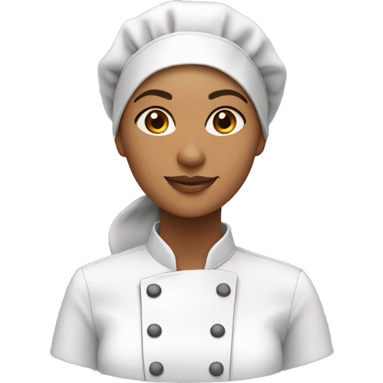 woman, hijab, chef hat emoji