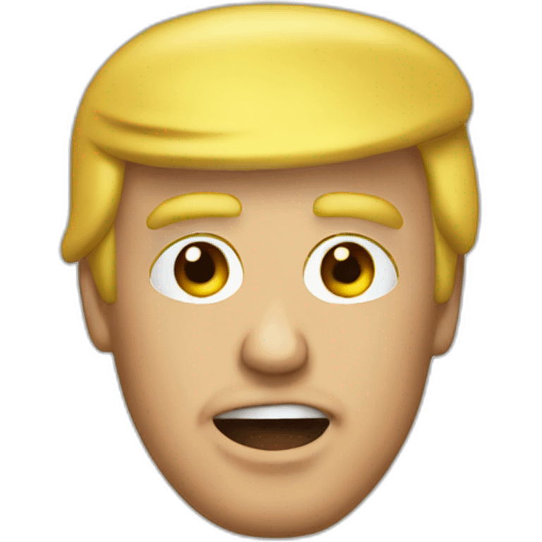 donald trump au toilet emoji