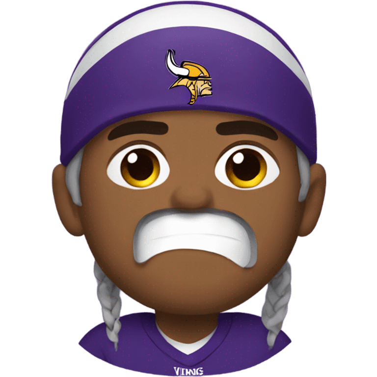 Vikings fan crying emoji