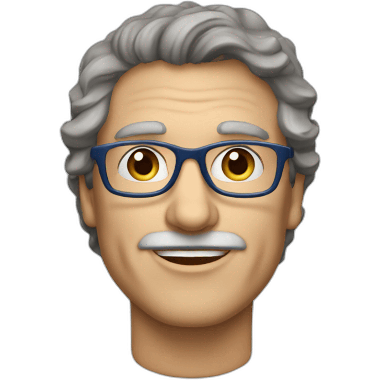 Older-Handsome-Caucasian-man-dark-brown-wavy-hair-blue-eyes-glasses emoji