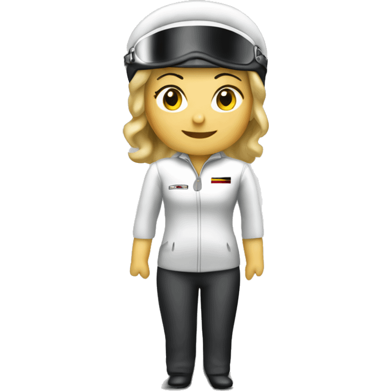 porsche 356 speedster driver woman  emoji