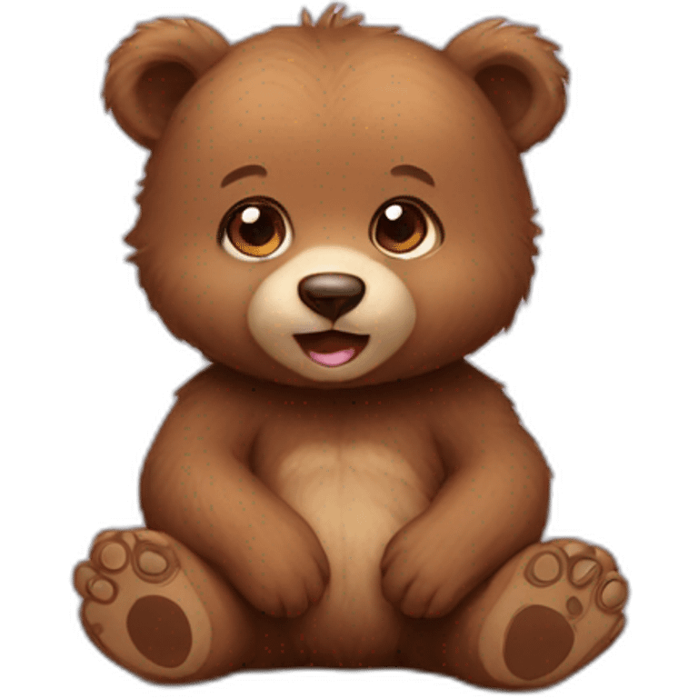 baby bear emoji