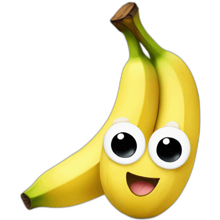 cute banana emoji