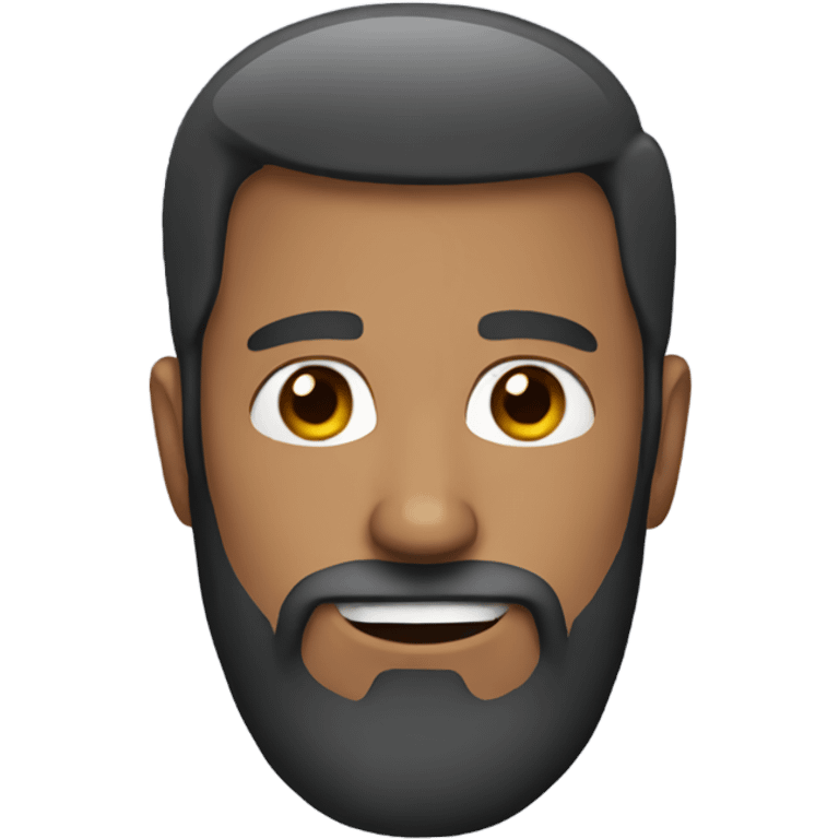 Man with beard emoji