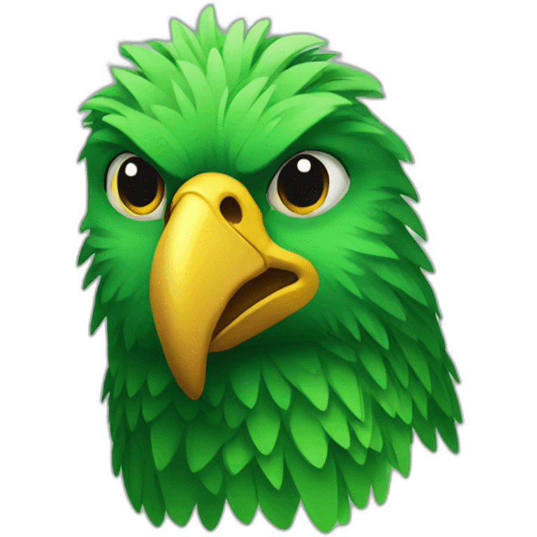 Green eagle emoji