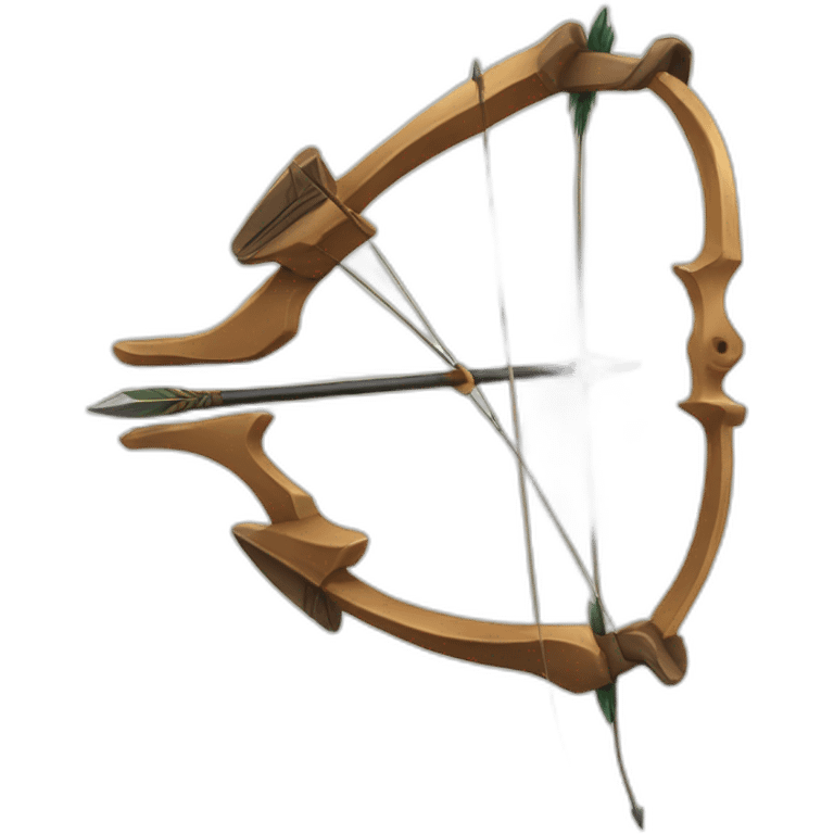 bow and arrows emoji