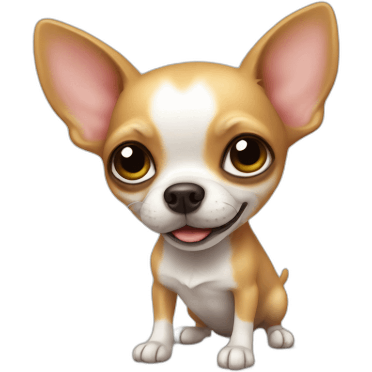 chihuahua peeing emoji