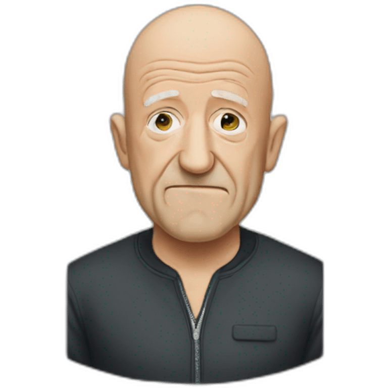 Mike Ehrmantraut up close emoji