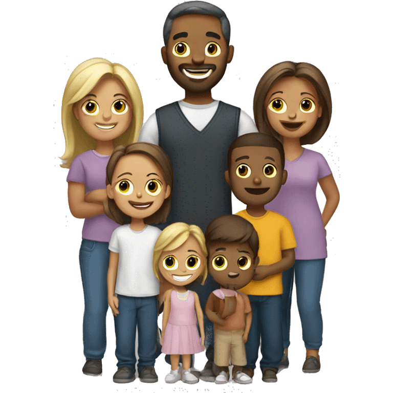 happy christian family emoji