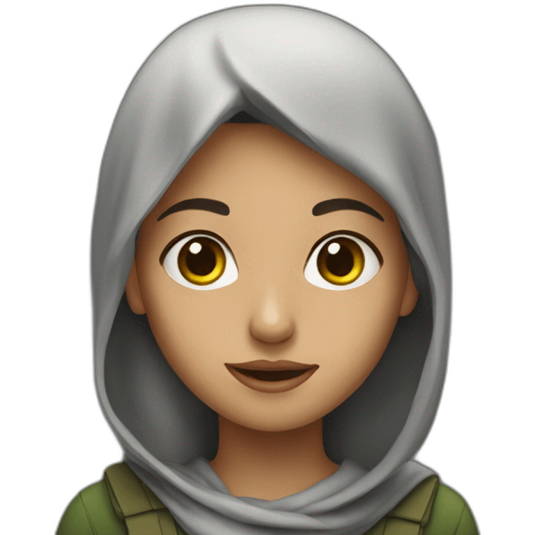 Palestin girl emoji