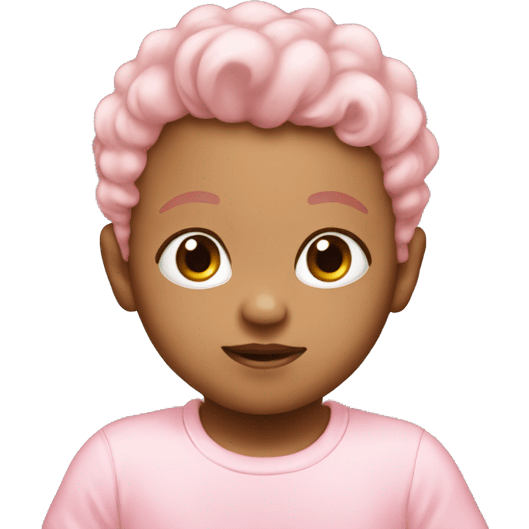 Baby pink hesrt emoji