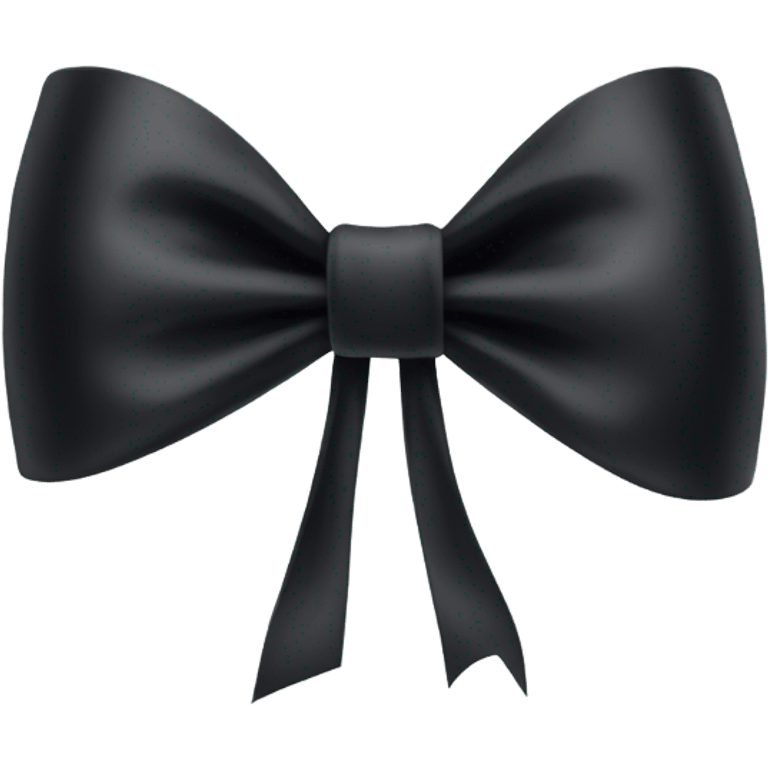 black bow emoji