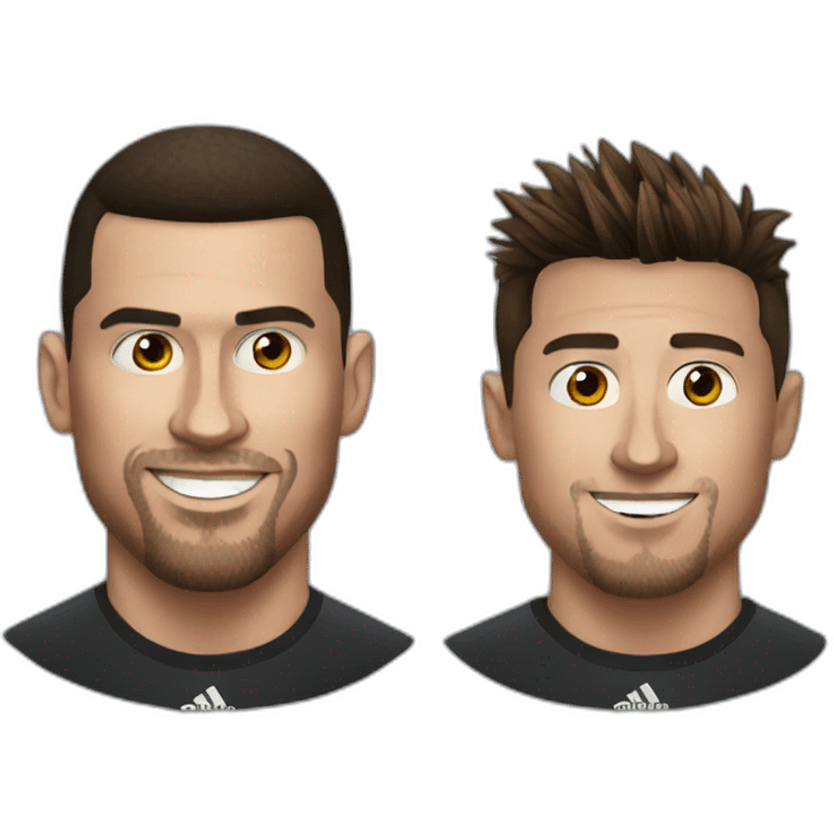 Ronaldo messi emoji