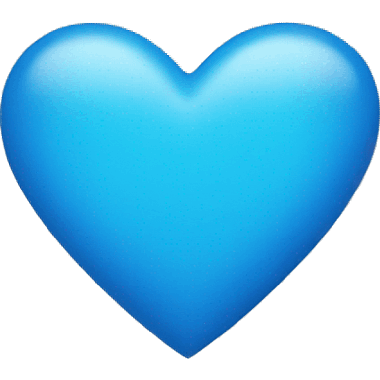 Blue heart emoji