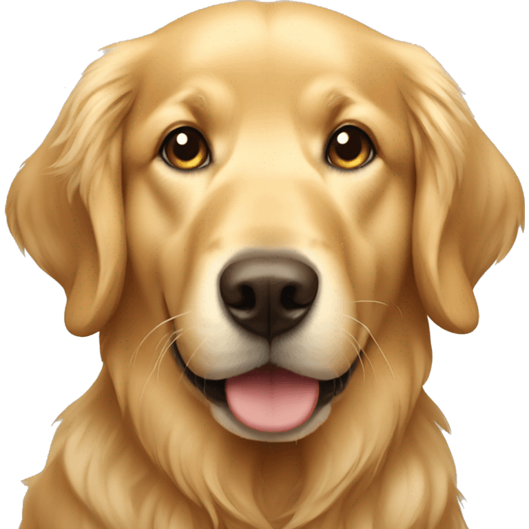 Golden retriever emoji