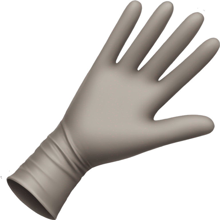 Latex gloves elegant emoji