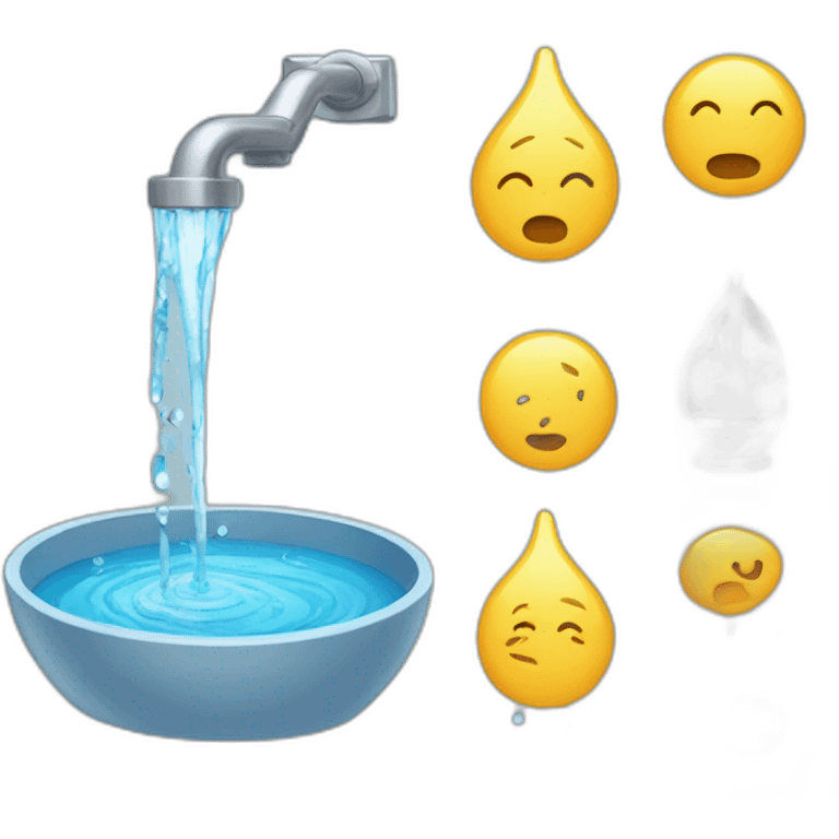 interesting-application-flow-water emoji