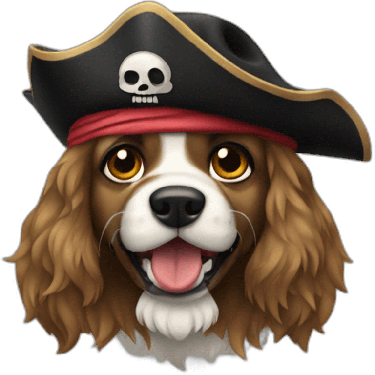 Perro pirata emoji