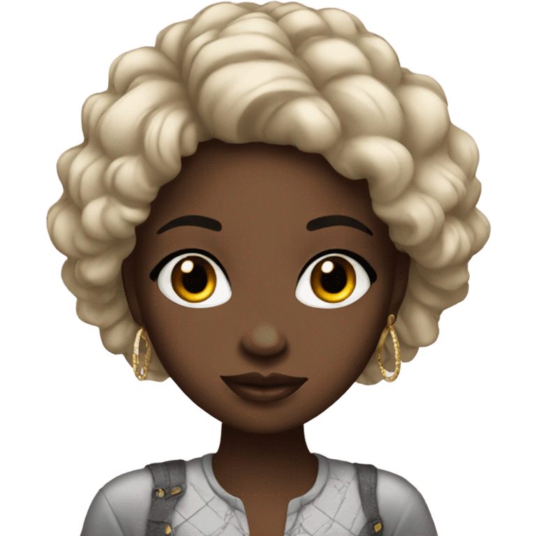 black girl luxury  emoji