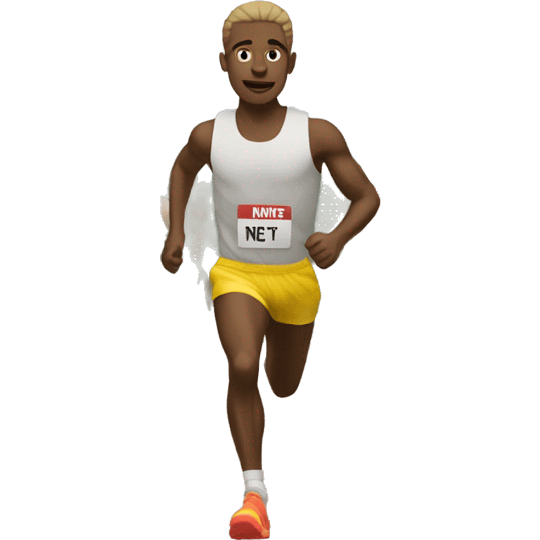 openly gay runner who is WHITE emoji