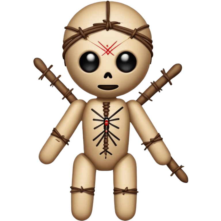 Voodoo doll emoji