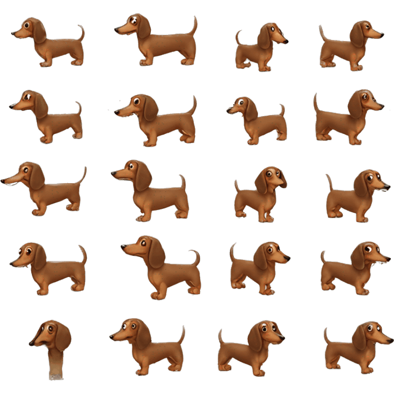 weiner dog emoji