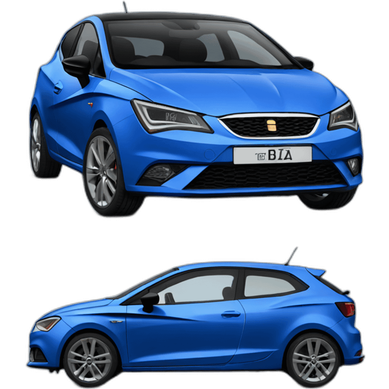 blue seat ibiza emoji