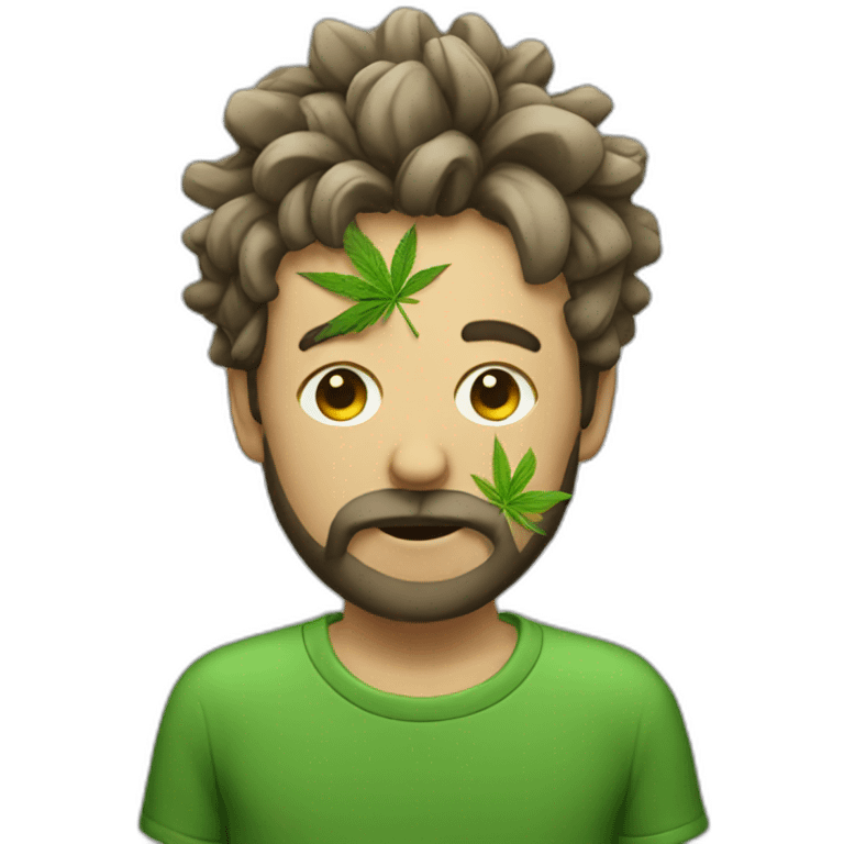 weed smoker 420 emoji