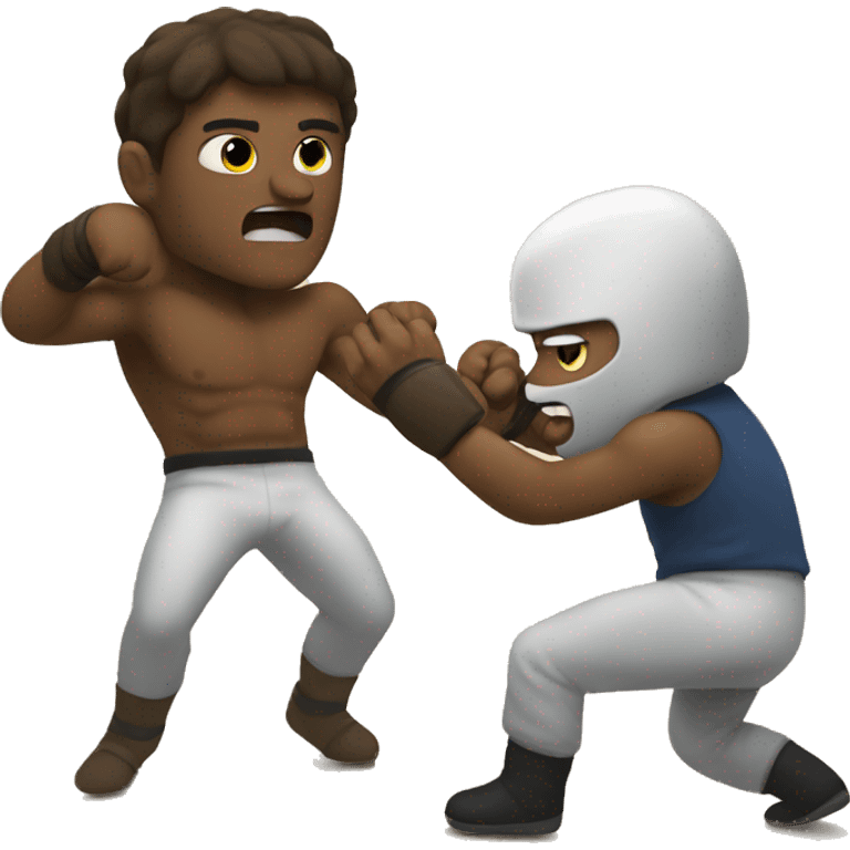 Me fighting someone  emoji