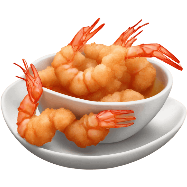 Fried shrimp cocktail  emoji