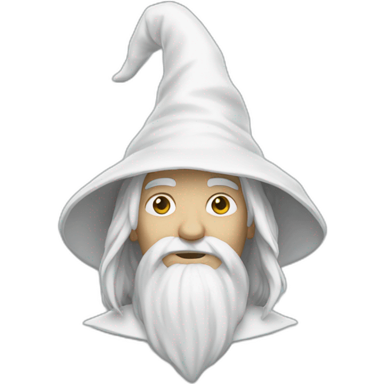 White wizard emoji