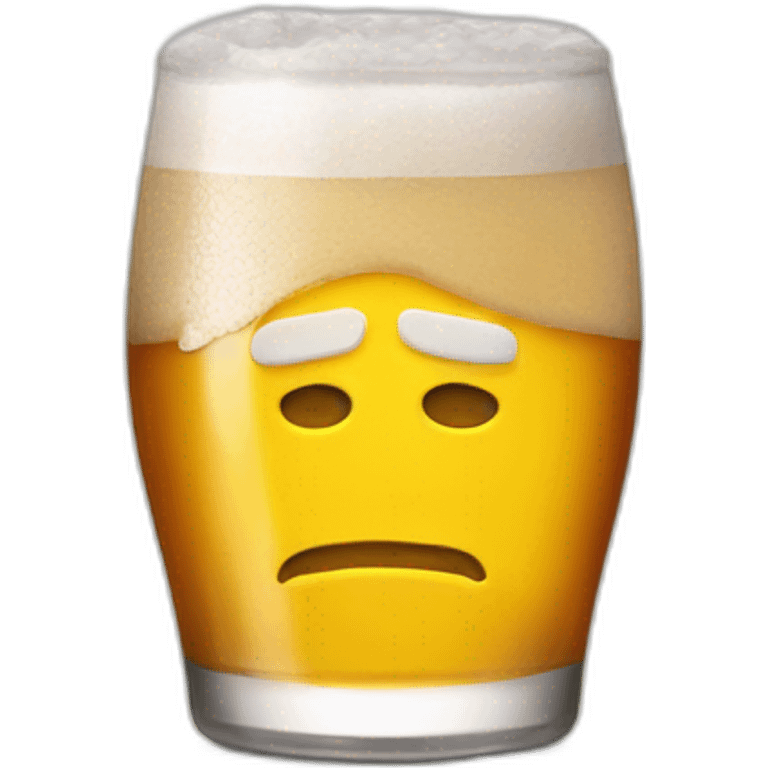 Trump drink bière emoji