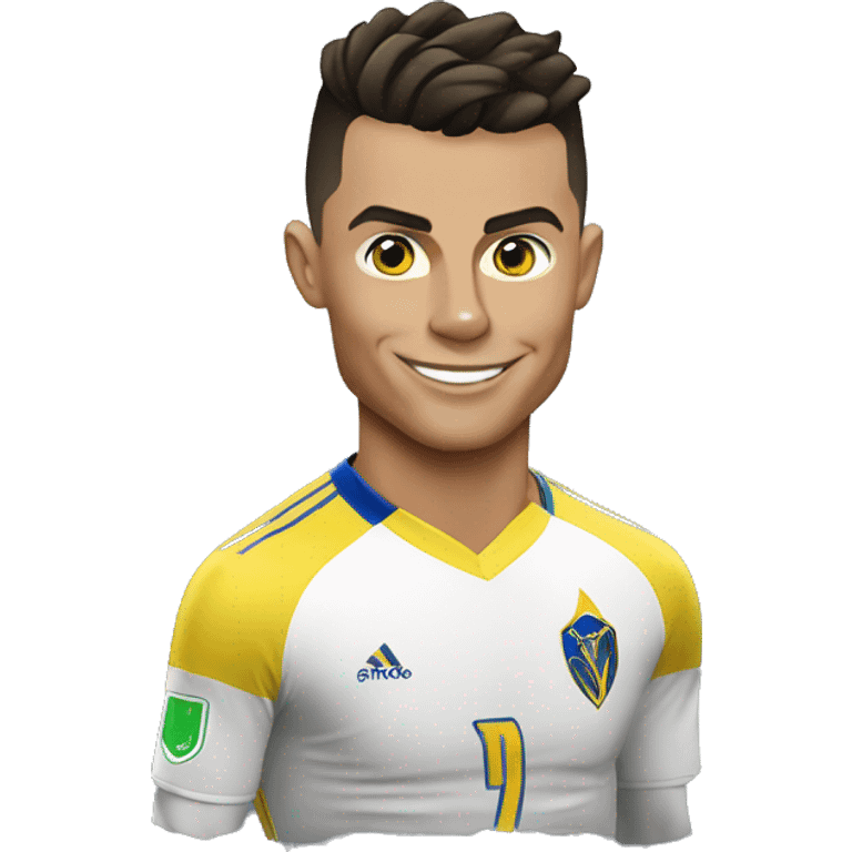 Cristiano Ronaldo at Al Nassr emoji