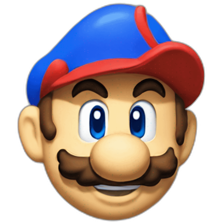 super mario bros happy emoji