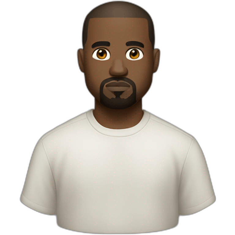 Kanye west but he is white emoji