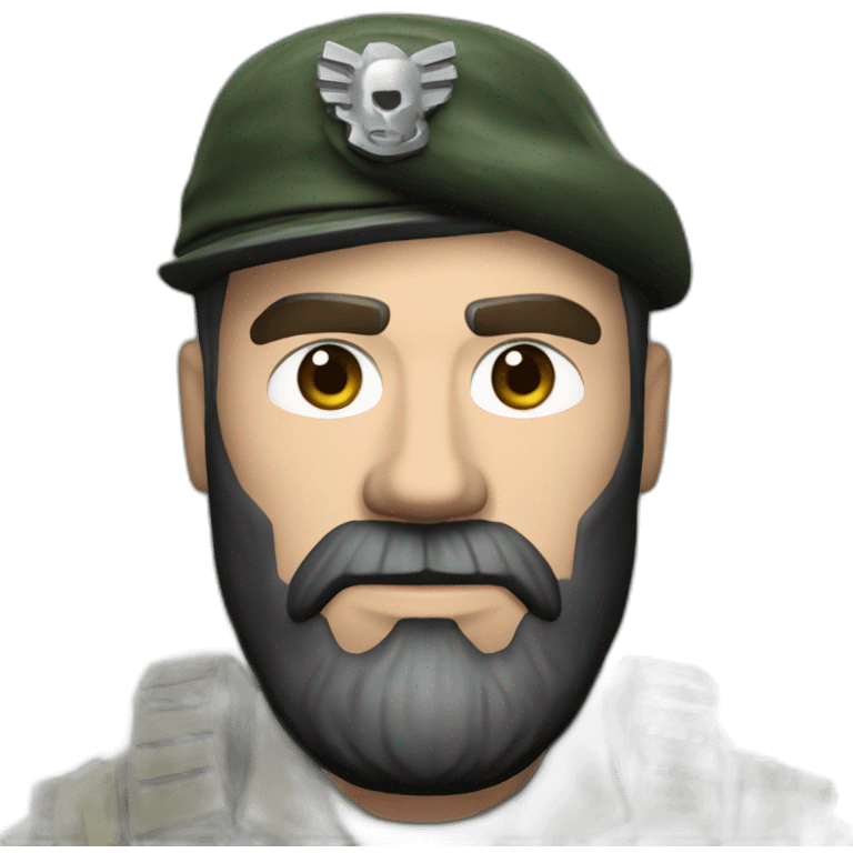 Captain price from call of duty emoji