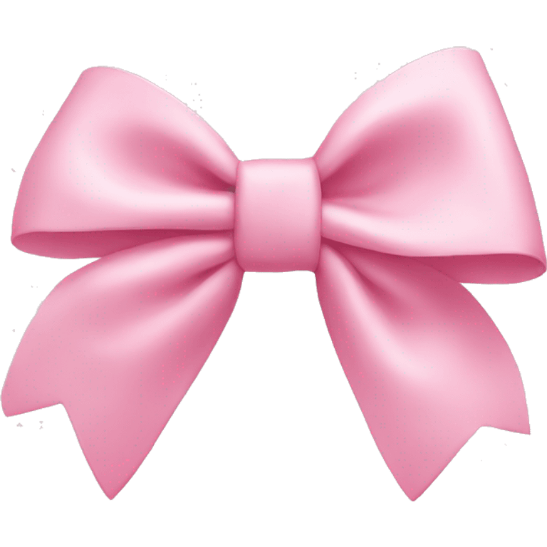 Baby pink bow🎀 emoji