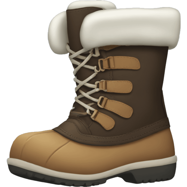 Winter boots emoji