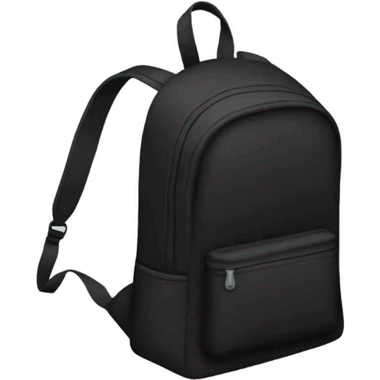 Black backpack emoji