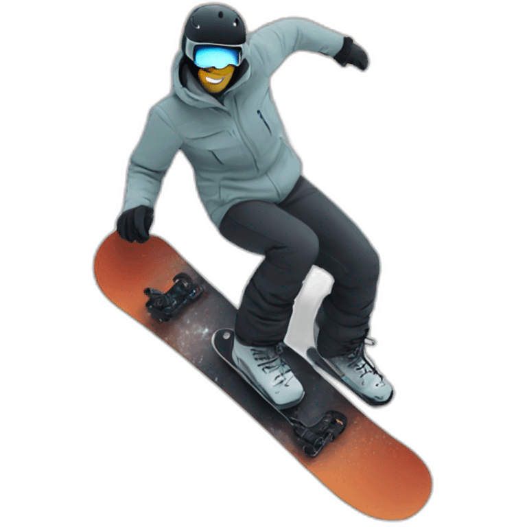 Snowboard emoji