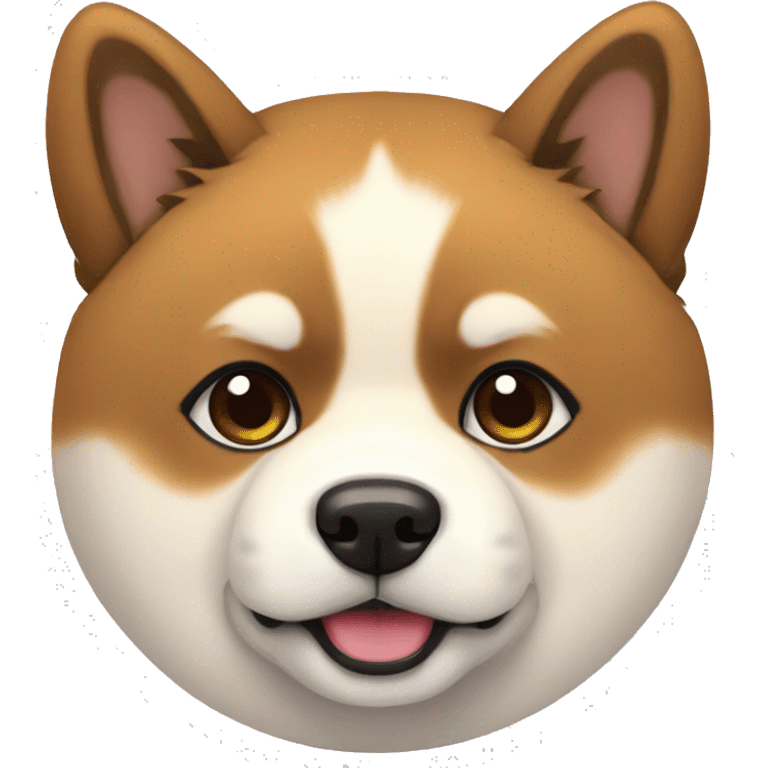 Akita inu pupie emoji