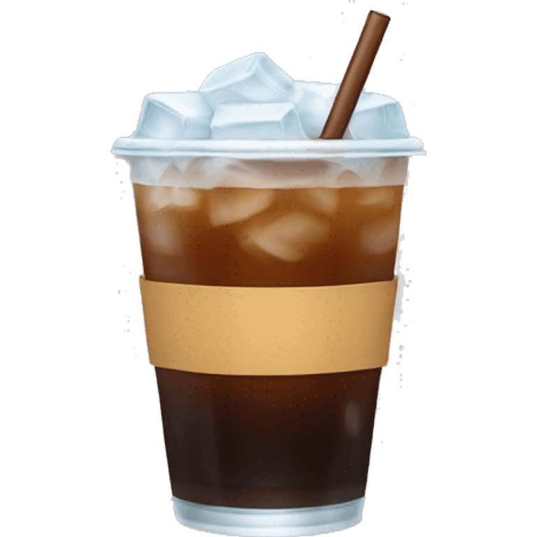 Iced americano emoji