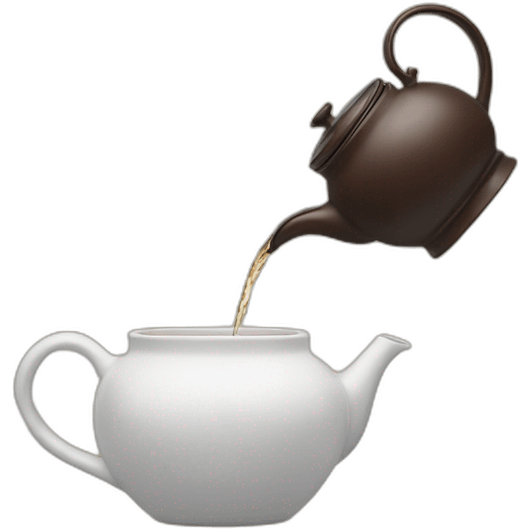 teapot pouring emoji