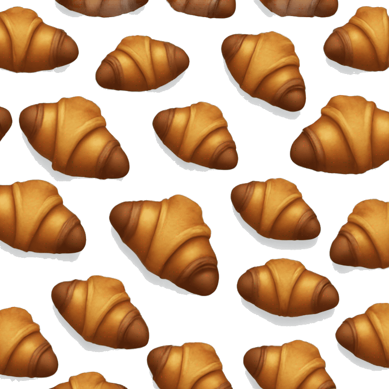 Chocolate croissant  emoji