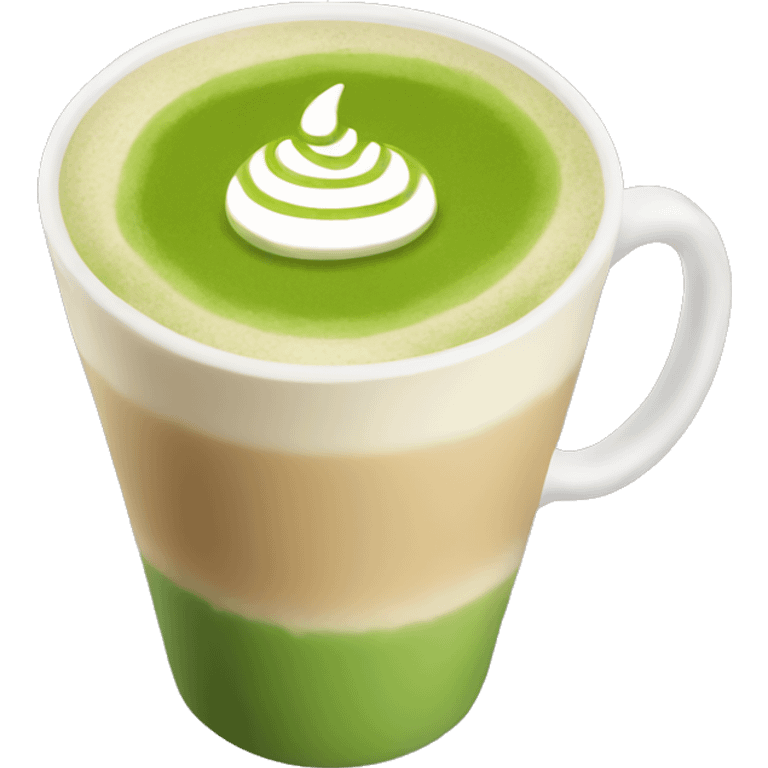 Matcha latte emoji