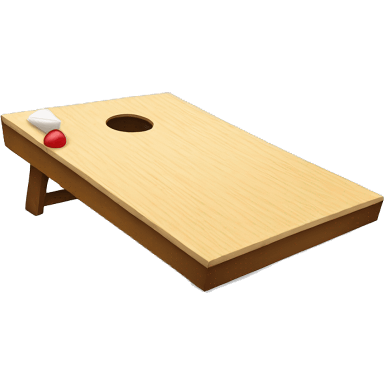 Cornhole  emoji