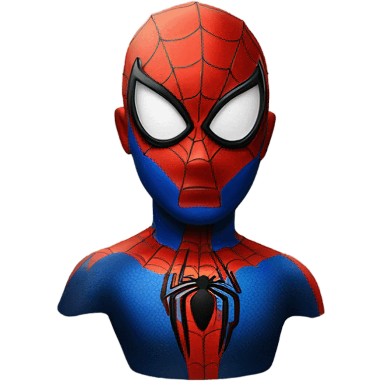 She spider-man as mask emoji