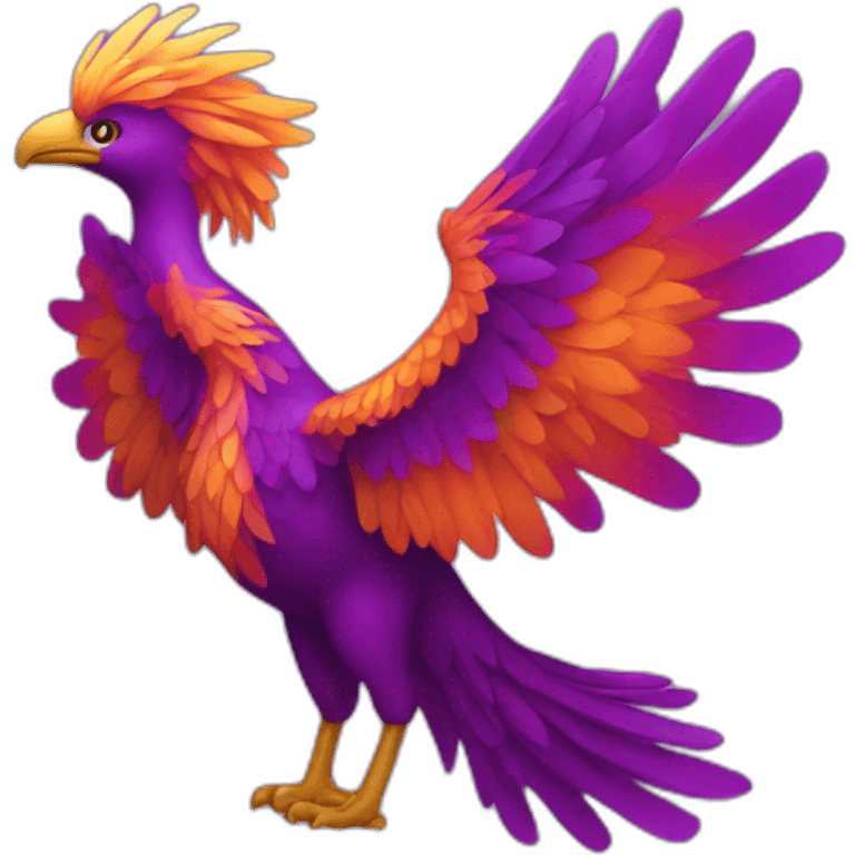 Phoenix purple emoji