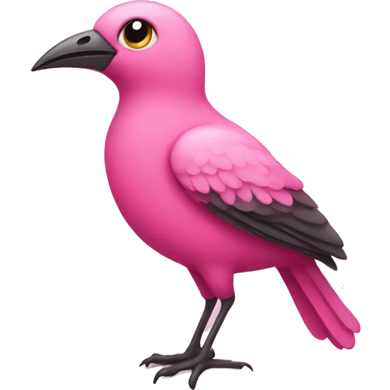 Pink Bird emoji